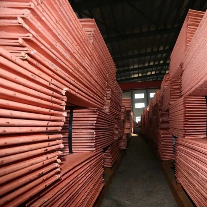 Manufacturer Supply Electrolytic Copper Cathode Copper Sheet Plate Purity 99.99%